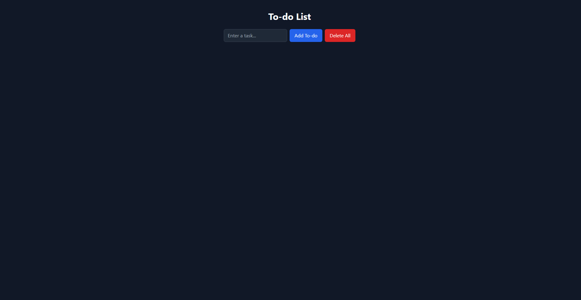 To-Do List